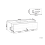 Beliani Vanity Unit with Basin 120 cm Brown MADIDI 3