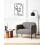 Beliani Armchair STOUBY Linen Grey 2