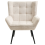 Beliani Armchair BELLINGMO Fabric Light Beige 4