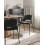Beliani Set of 2 Dining Chairs PENNY Fabric Black 2