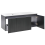 Beliani Wall Mounted Vanity Unit with Basin TIETE Black 4