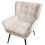 Beliani Armchair BELLINGMO Fabric Light Beige 6