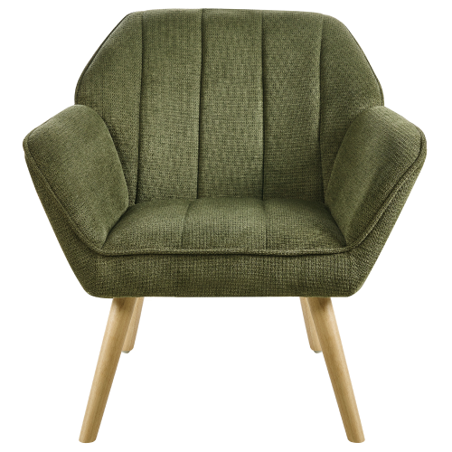 Beliani Armchair TORUD Fabric Green 2