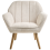 Beliani Armchair TORUD Fabric Light Beige 4