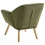 Beliani Armchair TORUD Fabric Green 4