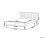Beliani Bed Pine Wood MAYENNE 180 x 200 cm (EU Super King) White 3