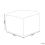 Beliani Pouffe KINGRI Cotton Light Beige 6