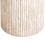 Beliani Side Table AMMON Travertine Effect 5