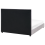Beliani Bed Velvet ROUEN 140 x 200 cm (EU Double) Dark Grey 5