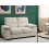 Beliani Sofa 2 Seater VOGAR Fabric Light Beige 2