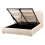 Beliani Ottoman Bed BLAGNAC Boucle Light Beige 140 x 200 cm (EU Double) 4