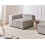 Beliani Corner Seat ARDAL Corduroy Taupe Left Hand 2