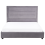 Beliani Bed Velvet ROUEN 140 x 200 cm (EU Double) Dark Grey 4