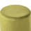 Beliani Pouffe LOVETT Velvet Olive Green 4