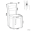 Beliani Set of 2 Dining Chairs GEORGIA Wood White 3