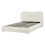 Beliani Ottoman Bed BLAGNAC Boucle Off-White 140 x 200 cm (EU Double) 5