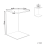 Beliani Side Table LOURDES Tempered Glass Brown 3