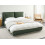 Beliani Bed Fabric BAJONNA 160 x 200 cm (EU King Size) Dark Green 5