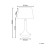 Beliani Table Lamp GODAWARI Mango Wood Dark Brown 4