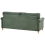 Beliani Sofa 3 Seater RONNEBY Corduroy Dark Green 10