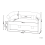 Beliani Sofa 2 Seater ILBRO Boucle Off-White/ Light Brown 3