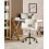 Beliani Desk Chair SANILAC II Boucle Off-White 2