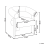 Beliani Armchair ILBRO Boucle Black/ Light Brown 3