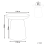 Beliani Side Table TORRENS Metal Black 3