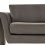 Beliani Sofa 3 Seater MAUNU Velvet Graphite Grey 4