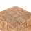 Beliani Pouffe HOSRI Jute Beige 4