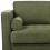 Beliani Sofa 2 Seater NURMO Fabric Dark Green 10