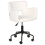 Beliani Desk Chair SANILAC II Boucle Off-White 4
