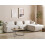 Beliani Corner Sofa 3 Seater SVANSELE Fabric Light Beige Left Hand 2