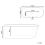 Beliani Corner Bath RENACA Right Hand 1700 x 790 mm White 3