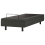 Beliani Adjustable Bed without Headboard Fabric CASTELLAN 90 x 200 cm (EU Single) Dark Grey 4