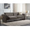 Beliani Sofa 3 Seater MAUNU Velvet Graphite Grey 5