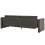 Beliani Sofa 3 Seater MAUNU Velvet Graphite Grey 3