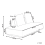 Beliani Chaise Longue SEILLANS Fabric Light Grey 3