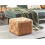 Beliani Pouffe HOSRI Jute Beige 2