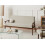 Beliani Sofa 3 Seater ESRUM Fabric Dark Brown/ Grey 2