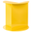 Beliani Side Table TAGGART Metal Yellow 4