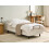 Beliani Adjustable Bed without Headboard Boucle DUKE 80 x 200 cm (EU Small Single) Off-White 2