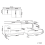 Beliani Corner Sofa 4 Seater VENG Boucle Off-White Left Hand 3