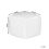 Beliani Pouffe DAMAN Cotton Light Beige 3