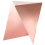 Beliani Side Table PECOS Pastel Pink 5