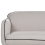 Beliani Sofa 3 Seater TONSBERG Fabric Light Grey 6