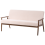 Beliani Sofa 3 Seater ESRUM Boucle Dark Brown/ Beige 5