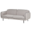 Beliani Sofa 3 Seater TONSBERG Fabric Light Grey 4