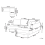Beliani Corner Sofa 4 Seater BREDA Fabric Light Beige Left Hand 2