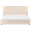 Beliani Bed Boucle LAVAUR 160 x 200 cm (EU King Size) Beige 2